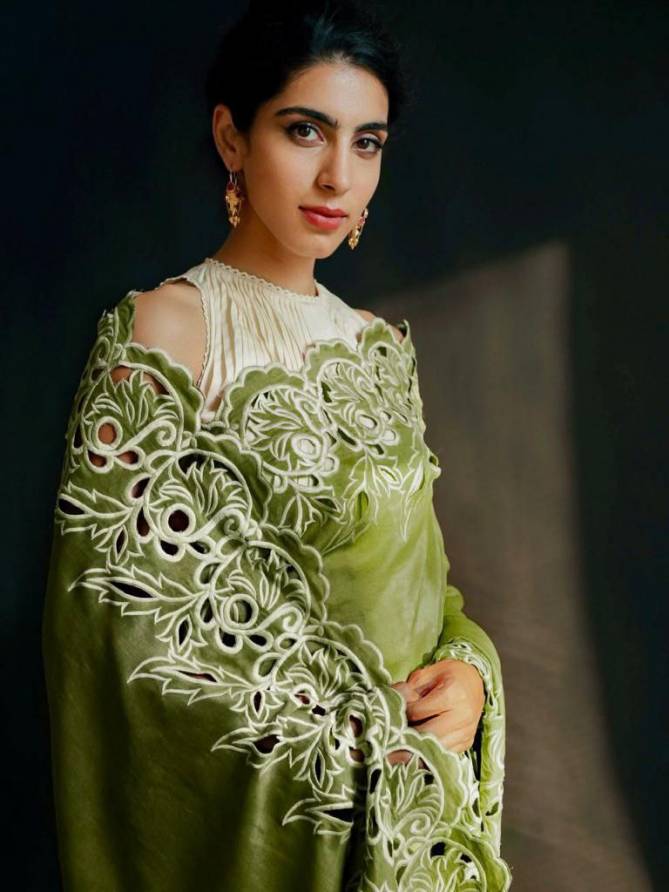 1107 Fancy Party Wear Vichitra Silk Stylish Saree Collection